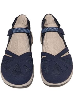 Easy Spirit Elora2 Dark Blue Comfort Sport Sandals Womens Size 10 M